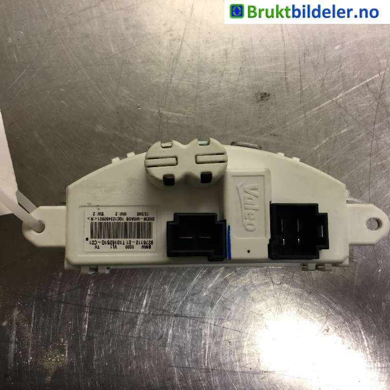 Varmeapparat motstand til BMW 3-Serie 2012-2018 (F30/F31/F34) (F30/F31/F34) (BMW|64 11 9 350 395|T1016251Q|9276112-01)