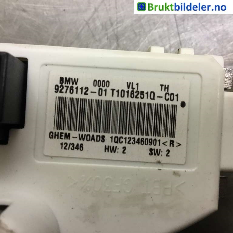 Varmeapparat motstand til BMW 3-Serie 2012-2018 (F30/F31/F34) (F30/F31/F34) (BMW|64 11 9 350 395|T1016251Q|9276112-01)