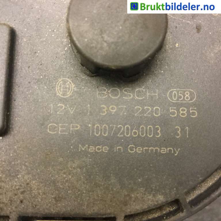 Viskermotor frontrute til Audi A6, Allroad 2008-2011 (Type II, Fase 2) (C6) (C6) (AUDI|4F0 195 119 D|1 397 220 585|)