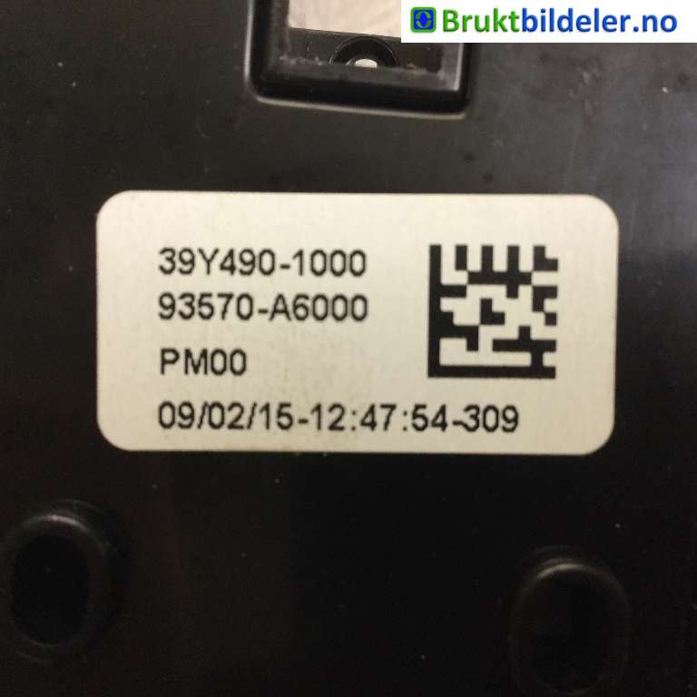 Bryter ruteheis til Hyundai i30 2012-2017 (Type II)  (HYUNDAI|93570-A6000|39Y490-1000|)