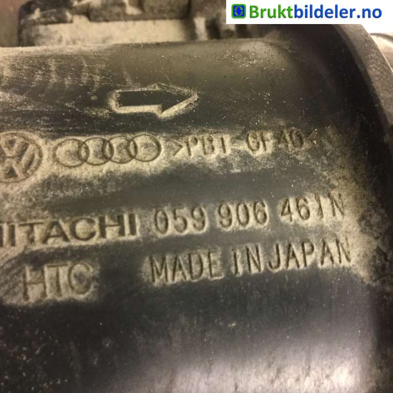 Luftmengde/luftmassemåler til Audi A6, Allroad 2008-2011 (Type II, Fase 2) (C6) (C6) (AUDI|059 906 461 N|)