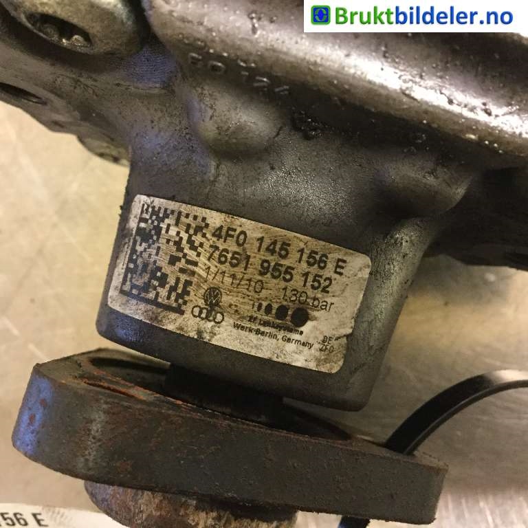 Servo pumpe mekanisk til Audi A6, Allroad 2008-2011 (Type II, Fase 2) (C6) (C6) (AUDI|4F0 145 156 E|7651 955 152|)