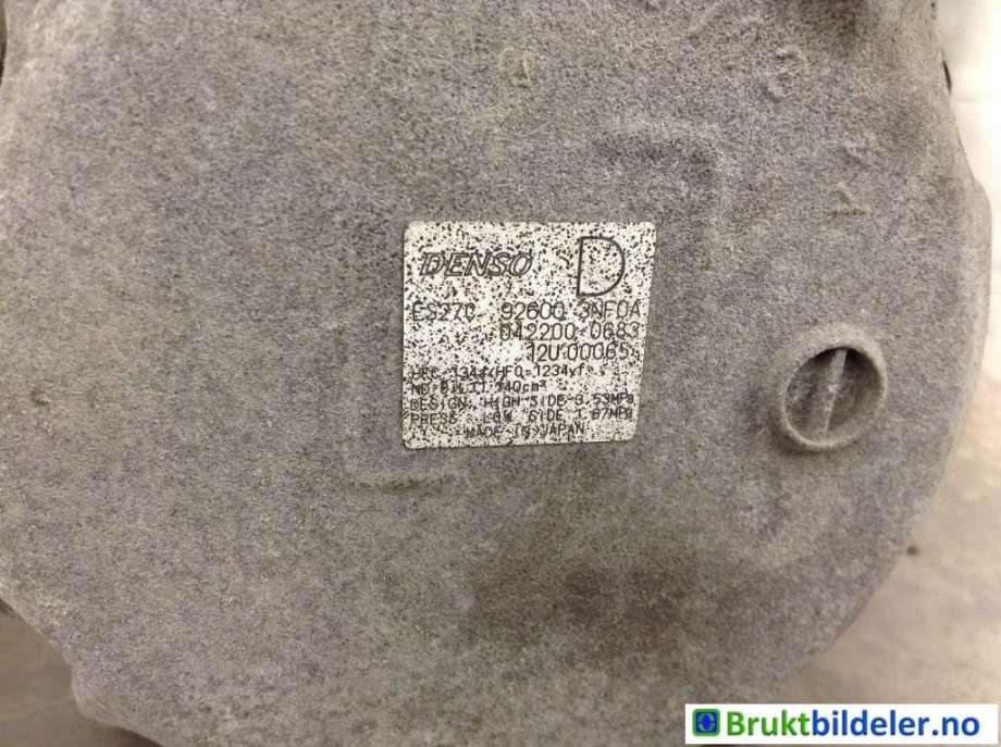 Aircondition kompressor til Nissan E-NV200 2014-->>  (NISSAN|926003NF0A|042200-0683|)