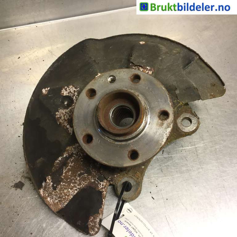 Hjulspindel høyre foran til VW Transporter / Caravelle 2009-2015 (Fase 2) (T5) (T5) (VOLKSWAGEN|7H0 407 258 G|)