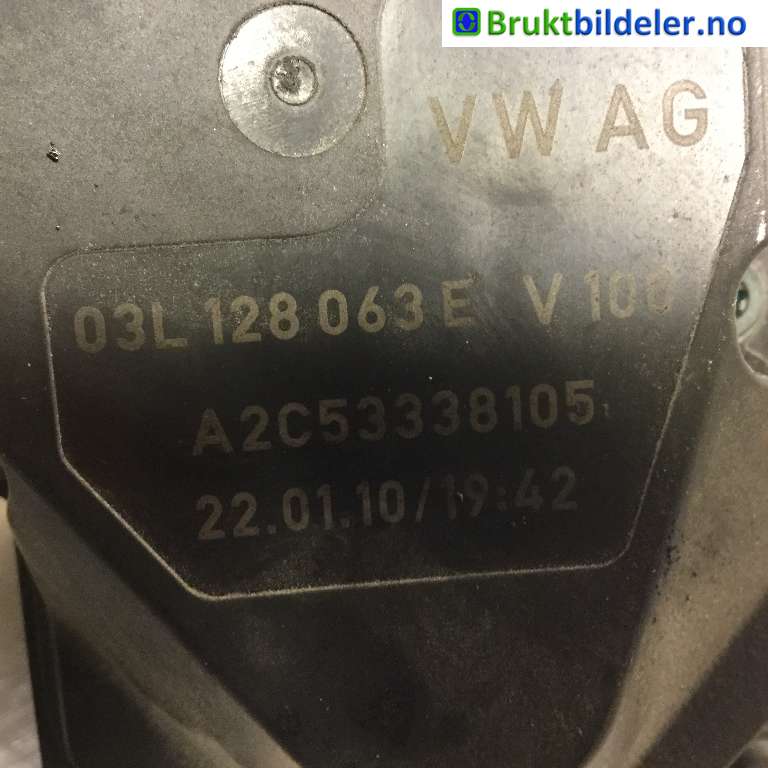 Spjeldhus til Škoda Superb 2008-2015 (Type II)  (SKODA|03L 128 063 E|A2C53338105|)