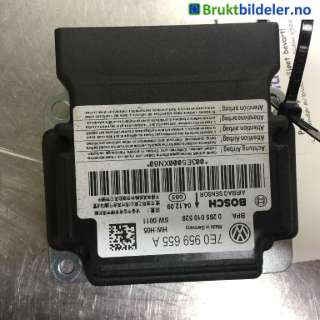 Airbag elektronikk til VW Transporter / Caravelle, 2009-2015 (Fase 2) (T5) (T5) (VOLKSWAGEN|7E0 959 655 A|0 285 010 529)
