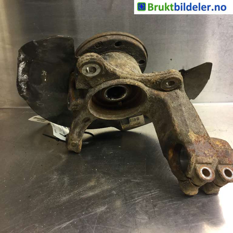 Hjulspindel høyre foran til VW Transporter / Caravelle 2009-2015 (Fase 2) (T5) (T5) (VOLKSWAGEN|7H0 407 258 G|)