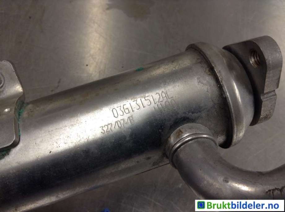 EGR-kjøler til Audi A6 2008-2011 (Type III, Fase 2) (C6) (C6) (AUDI|03G 131 512 AL|)