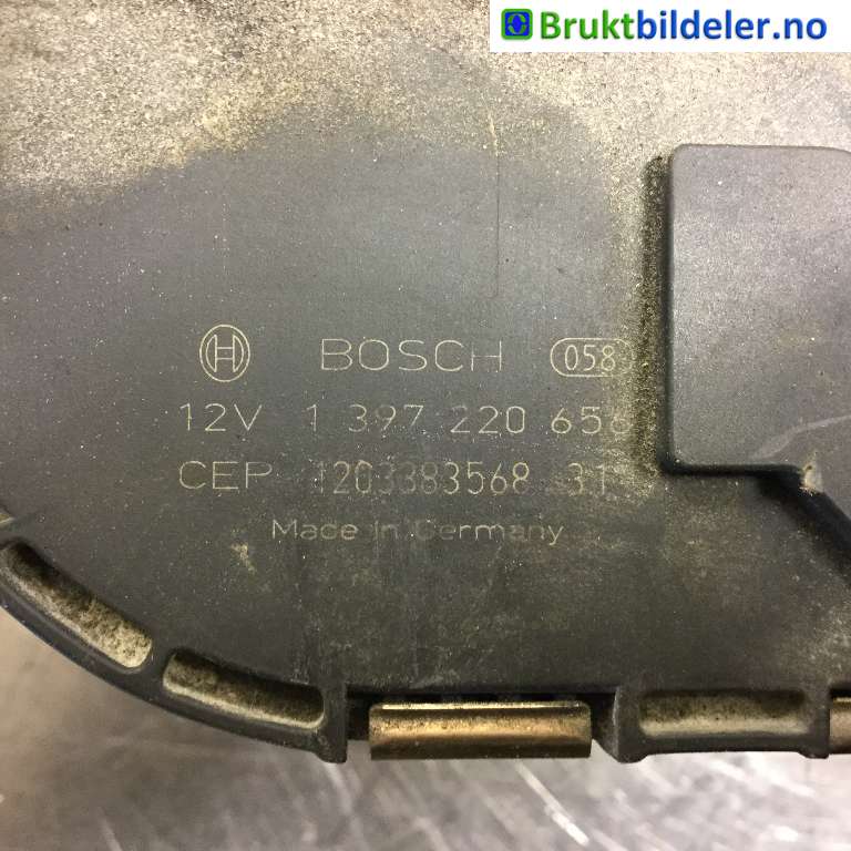 Viskermotor frontrute til VW Caddy 2010-2015 (Type III, Fase 2)  (VOLKSWAGEN|1T1 955 119 A|1 397 220 656|)