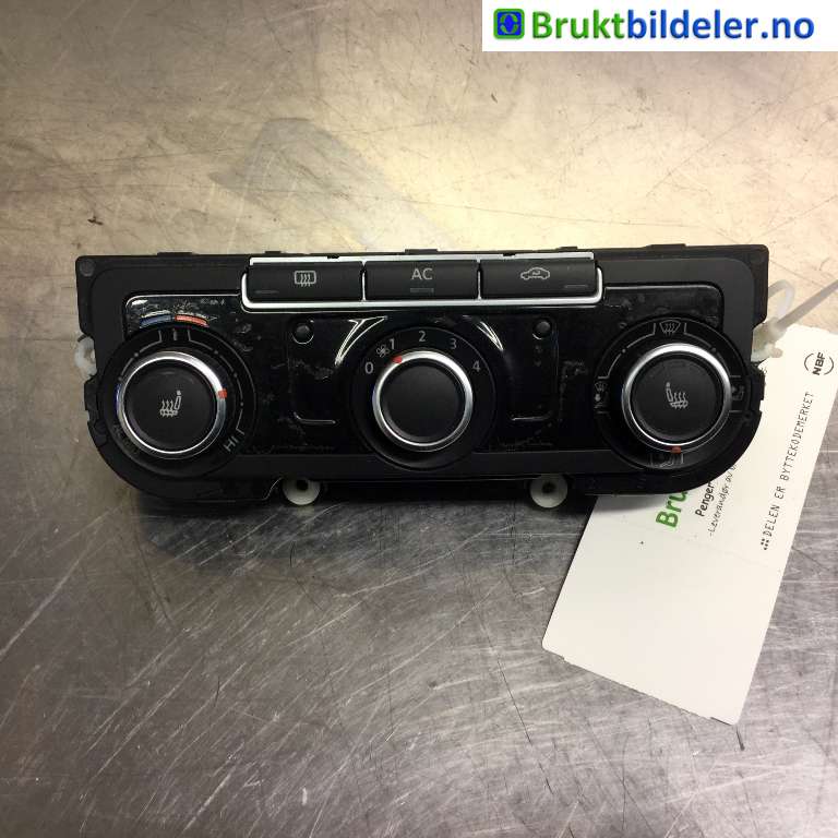 Varmeapparat betjening til VW Caddy 2010-2015 (Type III, Fase 2) (VOLKSWAGEN|7N0 907 426 AN|5HB 009 751-71|)