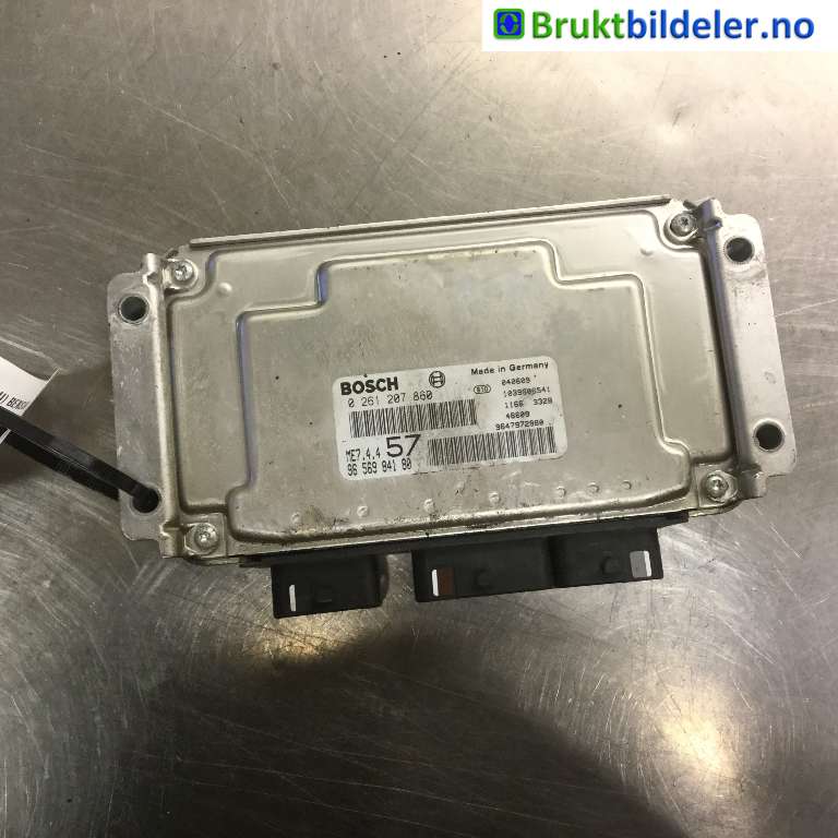 Styreenhet motor til Citroën C3, Pluriel 2003-2010  (CITROEN|96 569 841 80|0 261 207 860|)