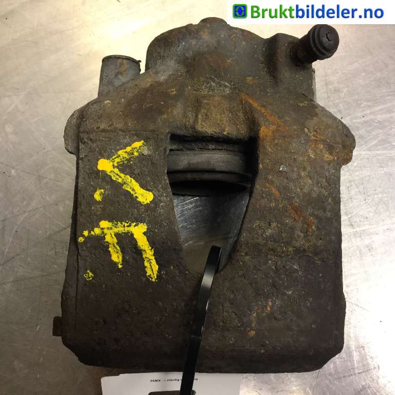 Bremsecaliper venstre foran til VW Caddy, 2010-2015 (Type III, Fase 2) (VOLKSWAGEN|1K0 615 123 E)