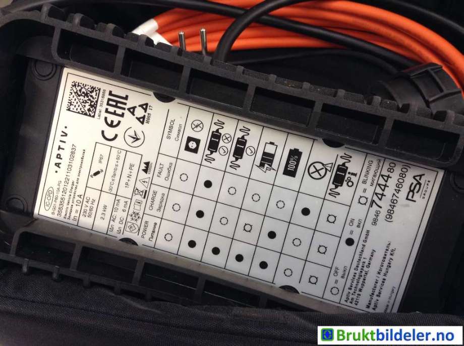 Batterilader (OBC - On Board Charger) til DS DS3 Crossback 2019-->>  (DS|9846744480||9846746080)