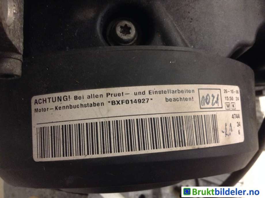 Motor diesel til VW Golf V, Combi 2003-2008  (VOLKSWAGEN||BXF)