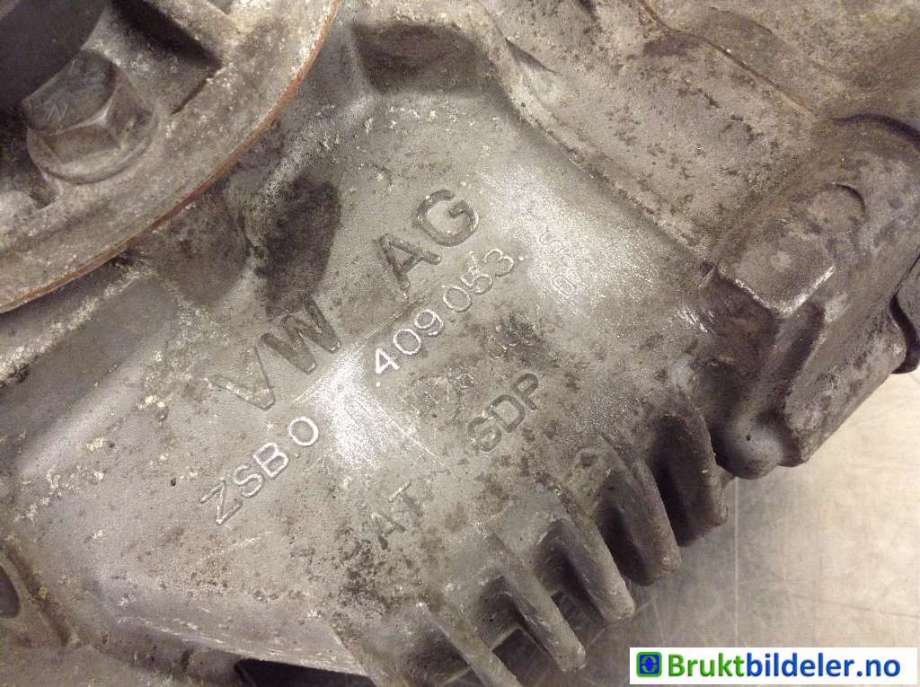 Girkasse 4WD fordelingskasse til Škoda Superb 2008-2015 (Type II)  (SKODA|0AV 409 053 S|KNP;KNW;KXY
LHC;NFM|)
