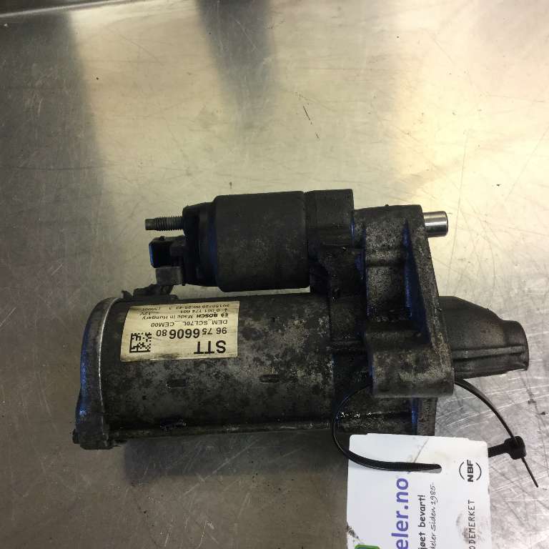 Starter diesel til Citroën C4, Cactus, 2014-2017 (Fase 1)  (CITROEN|9675660680)