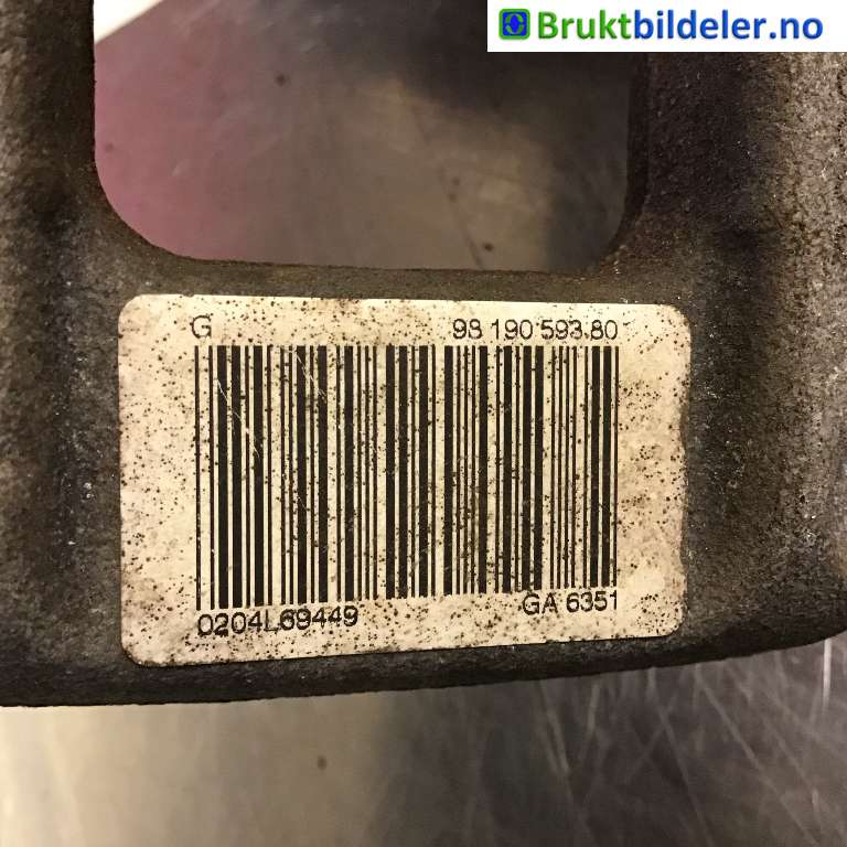 Bremsecaliper venstre bak til DS DS3 Crossback 2019-->>  (DS|16 089 988 80||98 190 593 80)