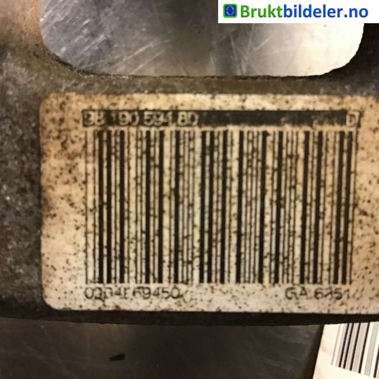 Bremsecaliper høyre bak til DS DS3 Crossback 2019-->>  (DS|16 089 989 80||98 190594 80)