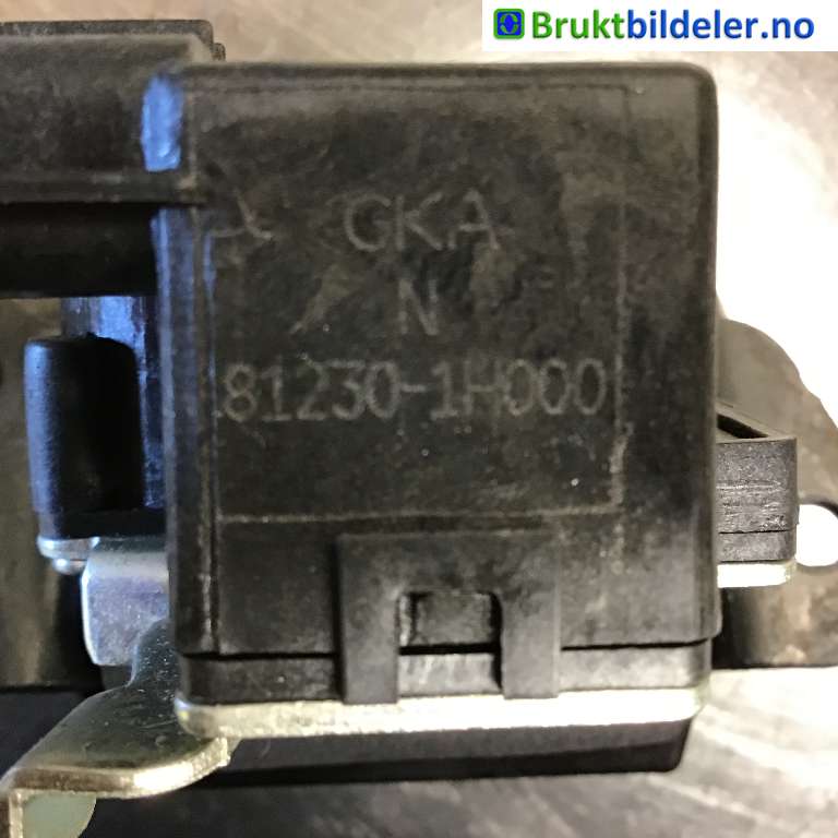 Baklukelås til Hyundai Ix20 2010-2017  (HYUNDAI|81230 1H000|)