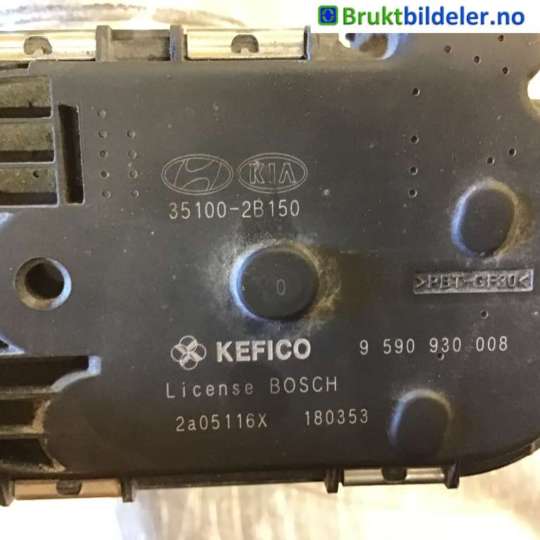 Spjeldhus til Hyundai Ix20 2010-2017  (HYUNDAI|35100-2B150|9 590 930 008|)