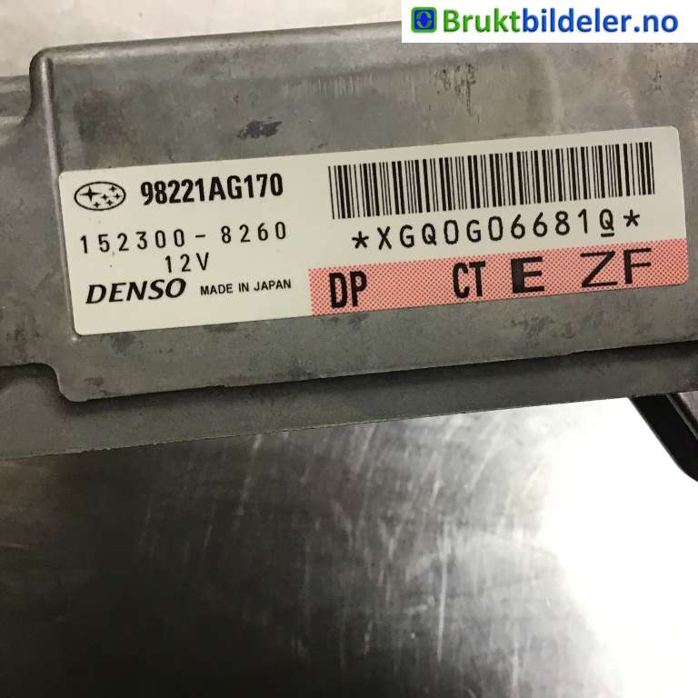 Airbag elektronikk til Subaru Legacy 2003-2007 (Type IV, Fase 1)  (SUBARU|98221-AG170|152300-8260|)