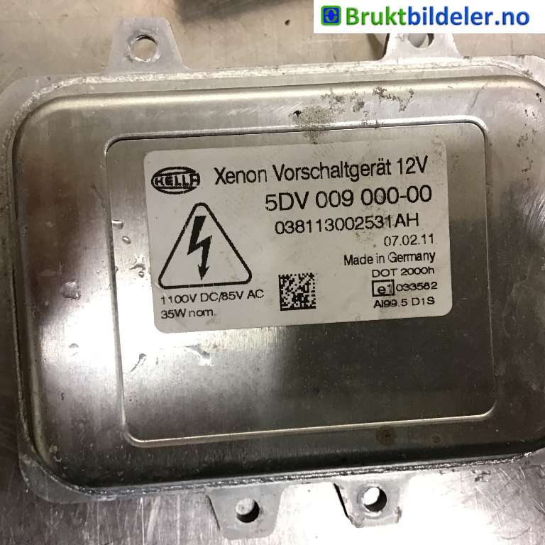 Styreenhet xenon/ballast til Citroën C4, Picasso 2006-2013 (Type I)  (CITROEN|314513005731AH|5DV 009 000-00|)