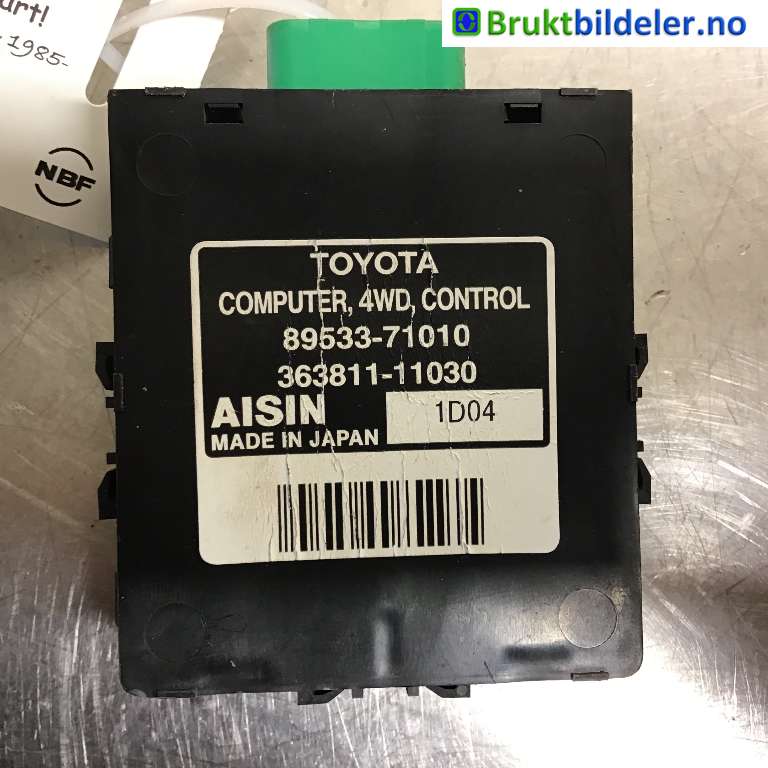 Styreenhet 4WD til Toyota Hilux 2006-2011  (TOYOTA|89533-71010|363811-11030|)