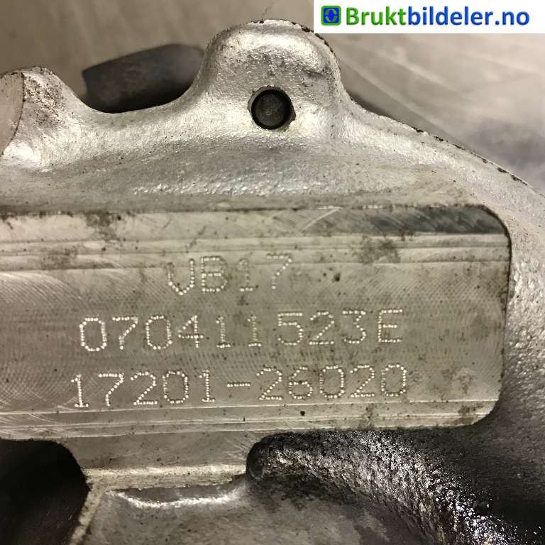 Turbo til Toyota RAV4 2006-2009 (Type III, Fase 1)  (TOYOTA|17201-26020|070411523E|)