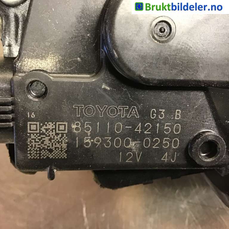 Viskermotor frontrute til Toyota RAV4 2006-2009 (Type III, Fase 1)  (TOYOTA|85110-42150|159300-0250|)
