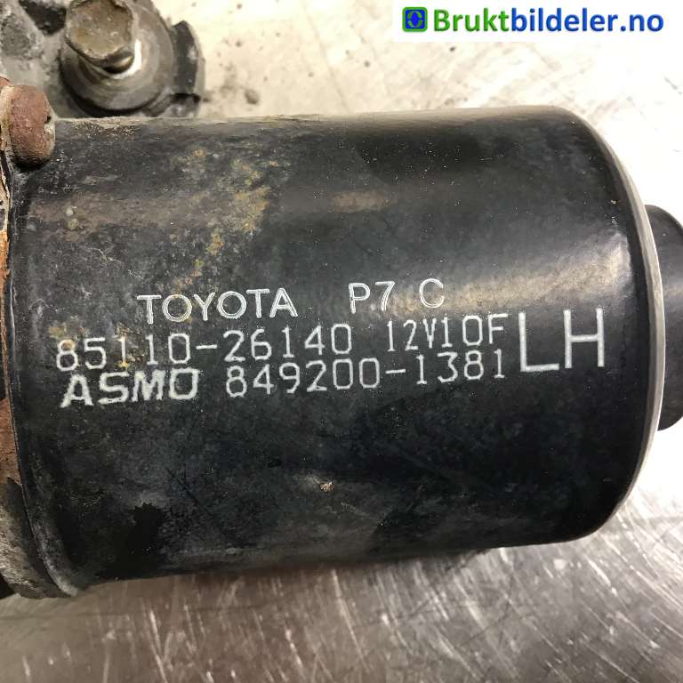 Viskermotor frontrute til Toyota Hiace 2001-2006 (Fase 2)  (TOYOTA|85110-26140|849200-1381|)