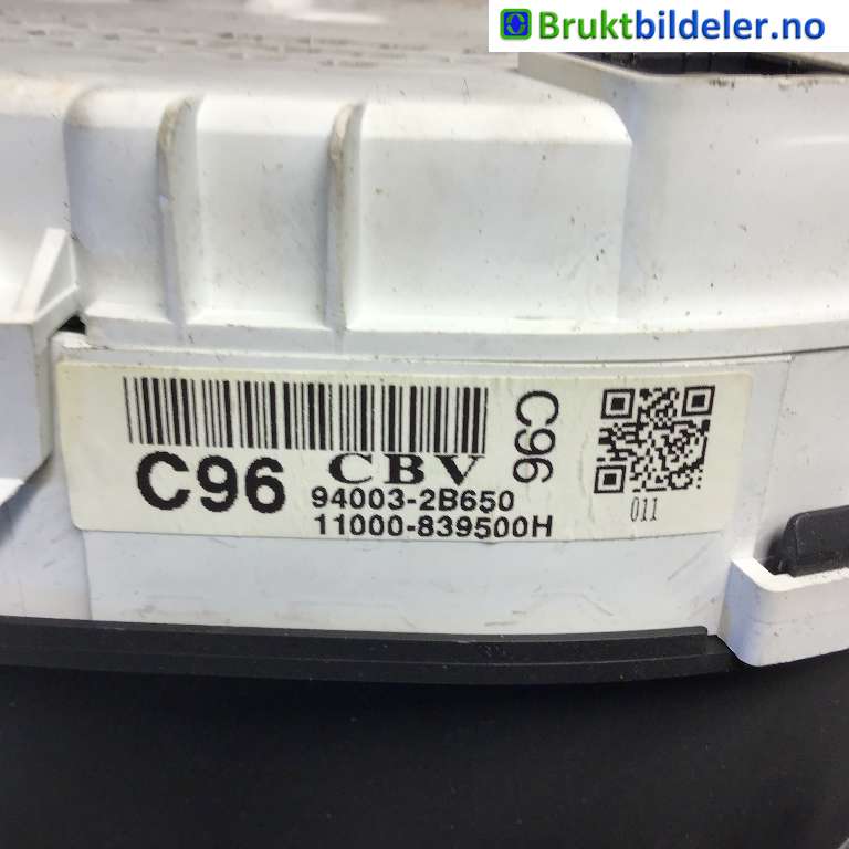 Instrumentpanel til Hyundai Santa Fe 2006-2009 (Type II, Fase 1)  (HYUNDAI|94003-2B650|11000-839500H|)