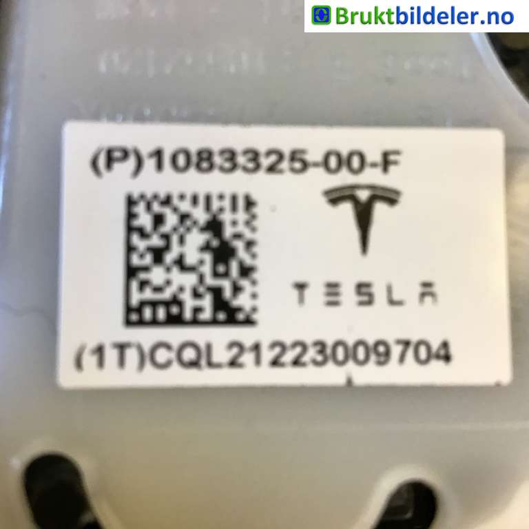 Dashbord friskluftdyse til Tesla Model 3 2018-2023 (Fase 1) (TESLA|1083325-00-F|)