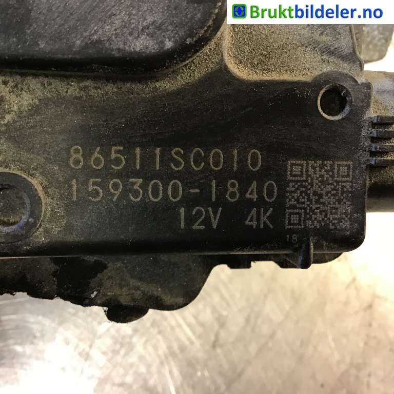 Viskermotor frontrute til Subaru Forester 2008-2013 (Type III)  (SUBARU|86511SC010|159300-1840|)