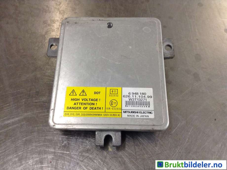 Styreenhet xenon/ballast til Volvo XC70 2008-2013 (Type II, Fase 1) (VOLVO|6948180|626 11 104 99|W3T13271)