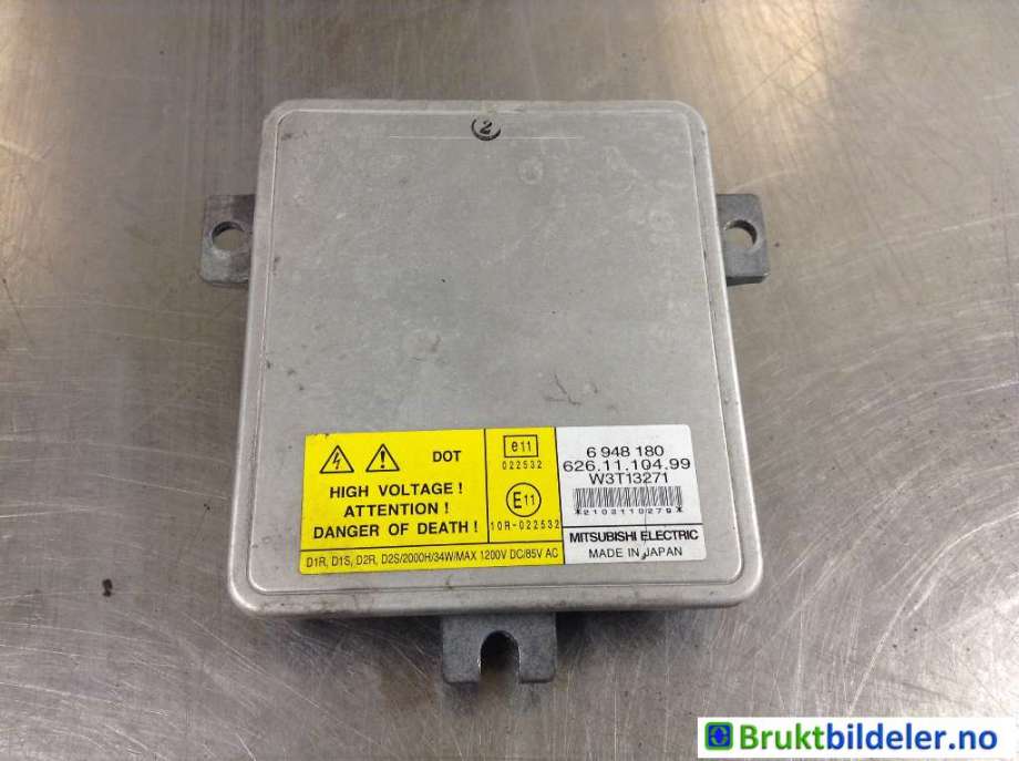 Styreenhet xenon/ballast til Volvo XC70 2008-2013 (Type II, Fase 1)  (VOLVO|6948180|626 11 104 99|W3T13271)