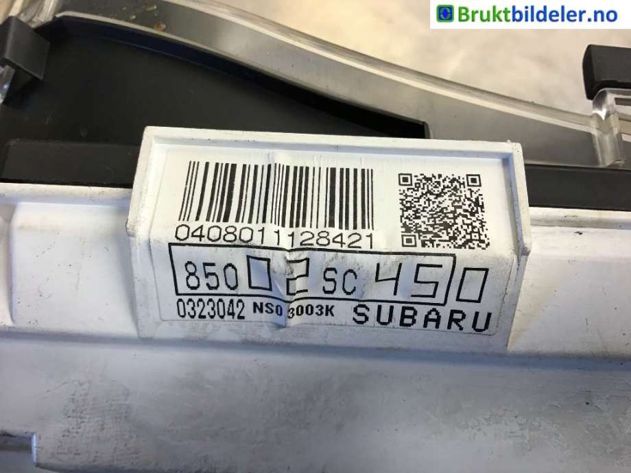 Instrumentpanel til Subaru Forester 2008-2013 (Type III) (SUBARU|85002SC450|)