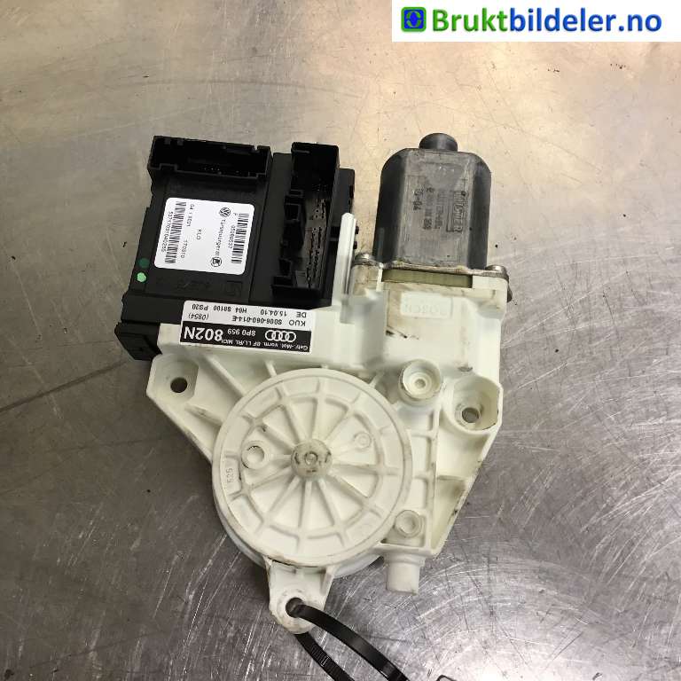 Ruteheis høyre foran til Audi A3 2009-2012 (Type II, Fase 2) (AUDI|8P0 959 802 N|S006-060-014-E|)
