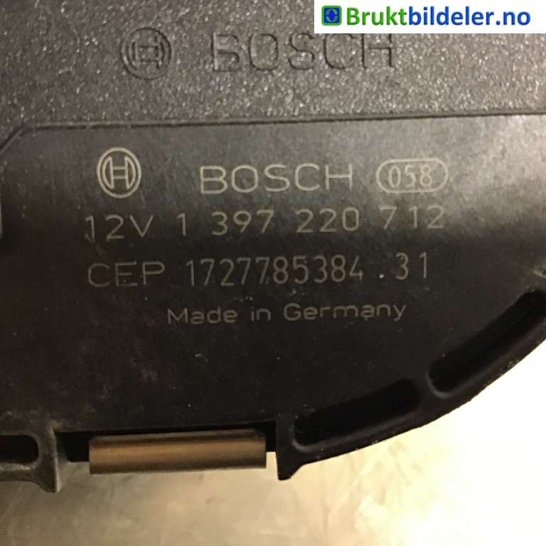 Viskermotor frontrute til Škoda Octavia 2017-2020 (Type III, Fase 2)  (SKODA|5E1 955 119 A|1 397 220 712|)