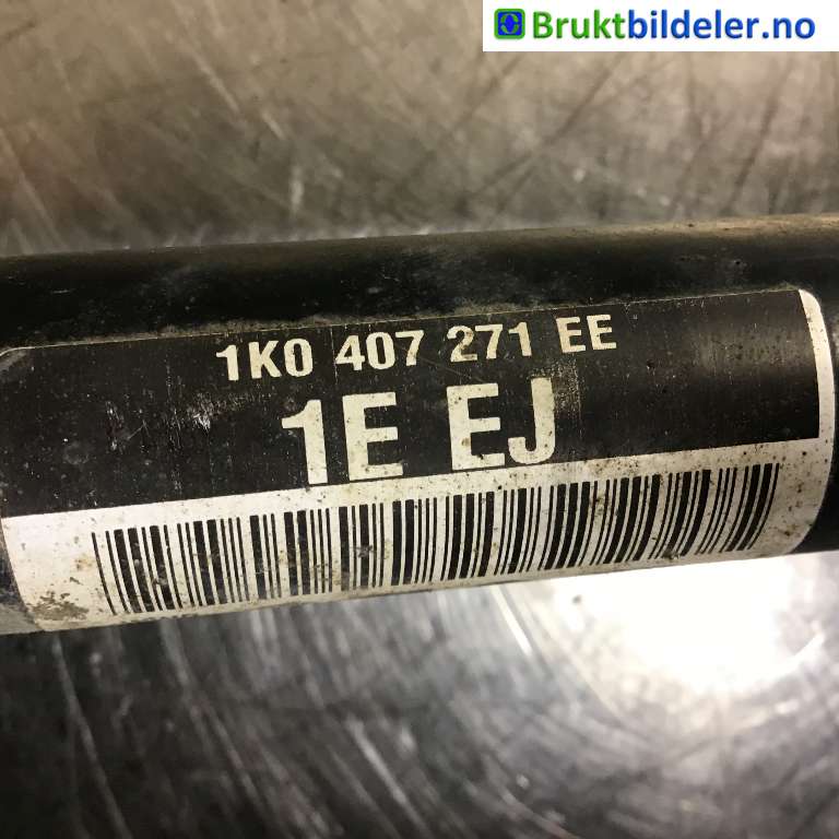 Drivaksel venstre foran til Audi A3 2009-2012 (Type II, Fase 2) (AUDI|1K0 407 271 EE|)