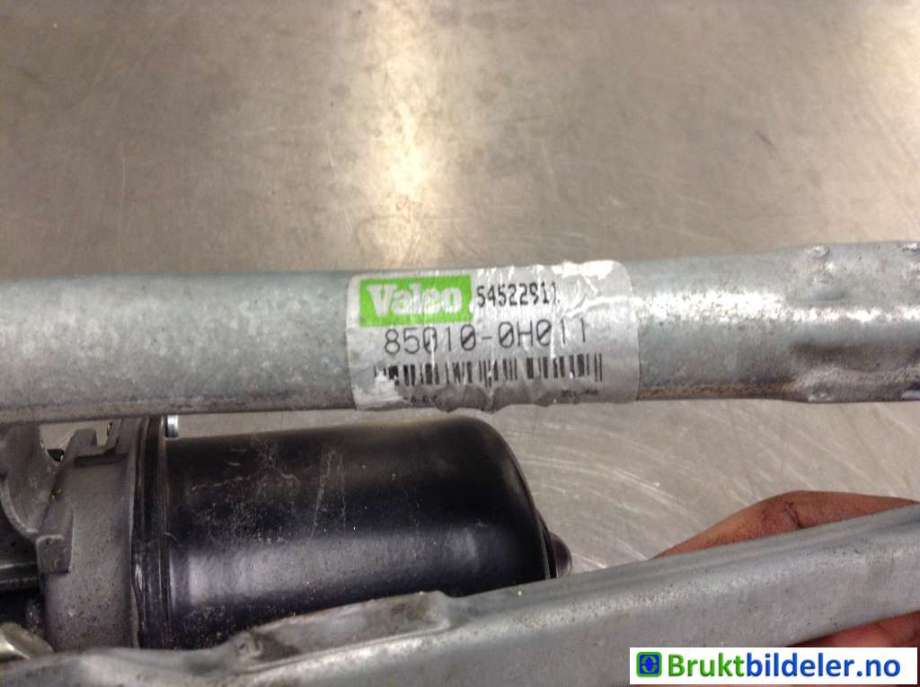 Viskermotor frontrute til Toyota Aygo 2005-2014 (Type I)  (TOYOTA|85010-0H011|53565002|)