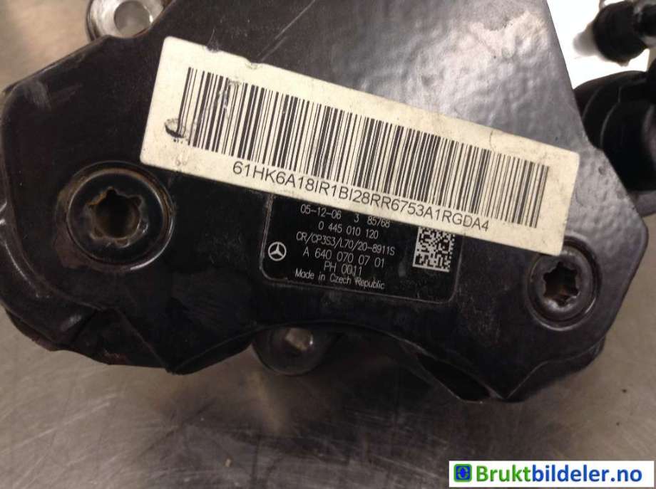 Styreenhet drivstoffpumpe til Mercedes B-Klasse 2005-2008 (Fase 1) (W245) (W245) (MERCEDES|A 640 070 07 01|0 445 010 120|)
