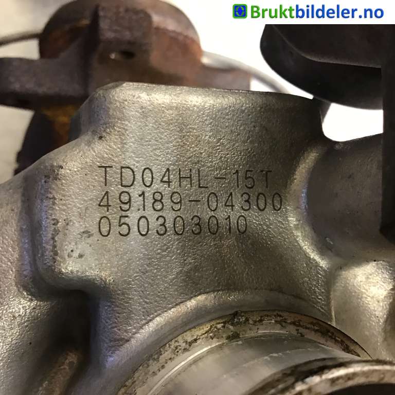 Turbo til Mitsubishi Outlander 2003-2006 (Type I) (MITSUBISHI||050303010|49189-04300)