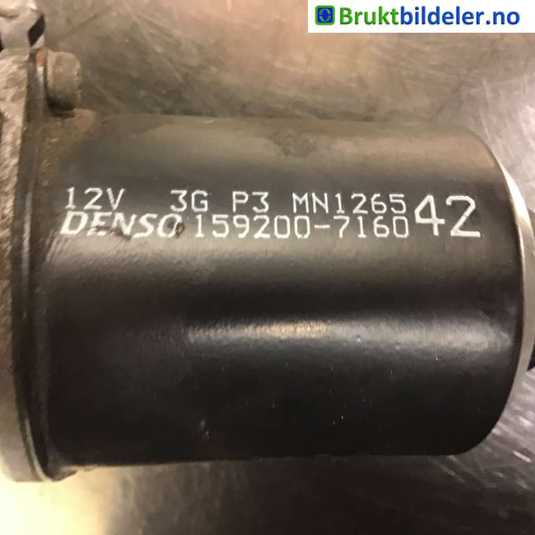 Viskermotor frontrute til Mitsubishi Outlander 2003-2006 (Type I)  (MITSUBISHI|MN126542|159200-7160|)