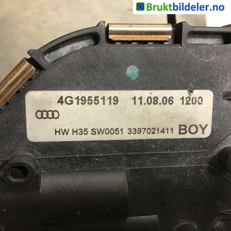 Viskermotor frontrute til Audi A6 2011-2014 (Type IV, Fase 1) (C7) (C7) (AUDI|4G1955119|1397220616|)