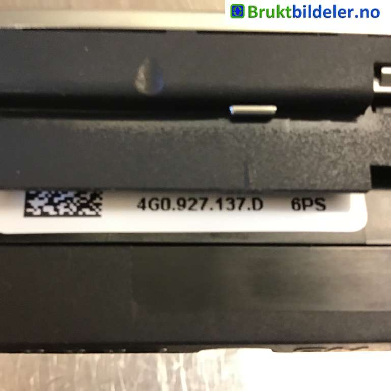 Bryter diverse til Audi A6 2011-2014 (Type IV, Fase 1) (C7) (C7) (AUDI|4G0 927 137 D|)
