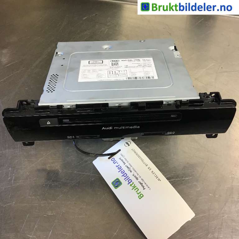 Bilstereo til Audi A6, 2011-2014 (Type IV, Fase 1) (C7) (C7) (AUDI|4G0 035 192 E)