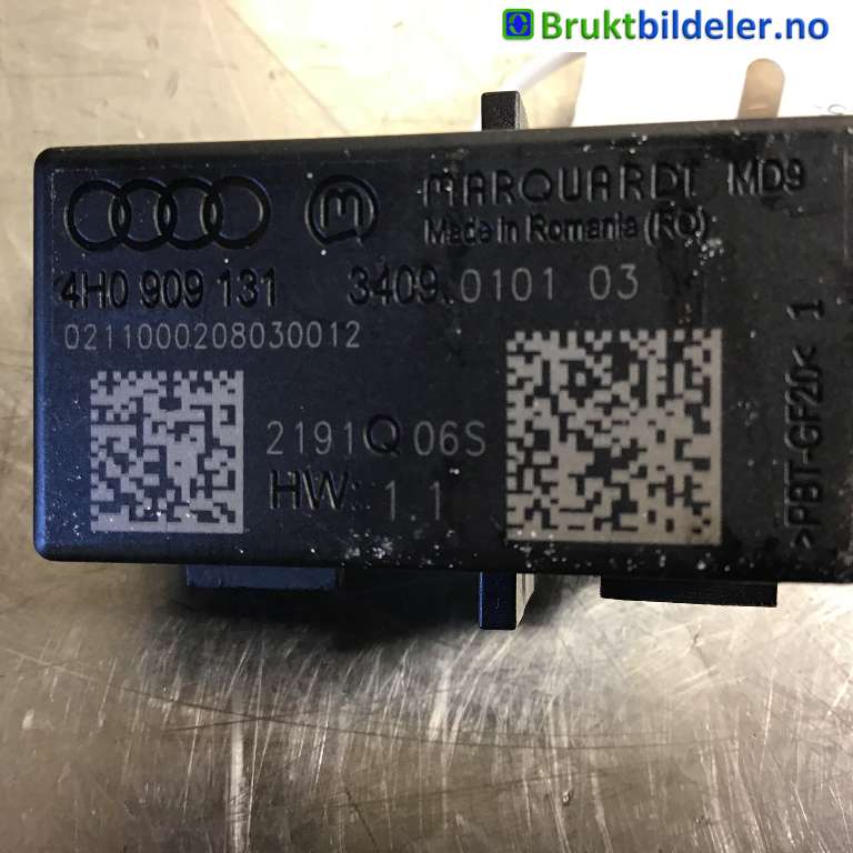 Styreenhet nøkkelfri/keyless til Audi A6 2011-2014 (Type IV, Fase 1) (C7) (C7) (AUDI|4H0 909 131|)