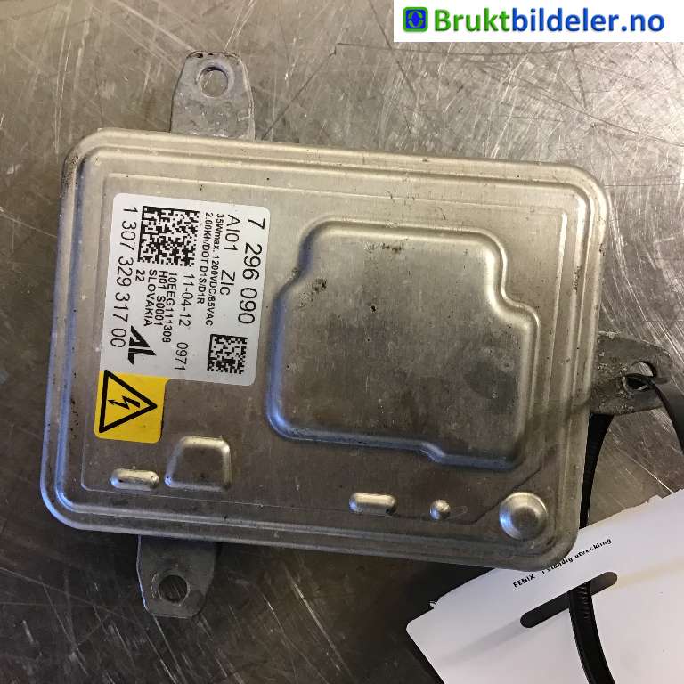 Styreenhet xenon/ballast til BMW 3-Serie, 2012-2018 (F30/F31/F34) (F30/F31/F34) (BMW|7 296 090)