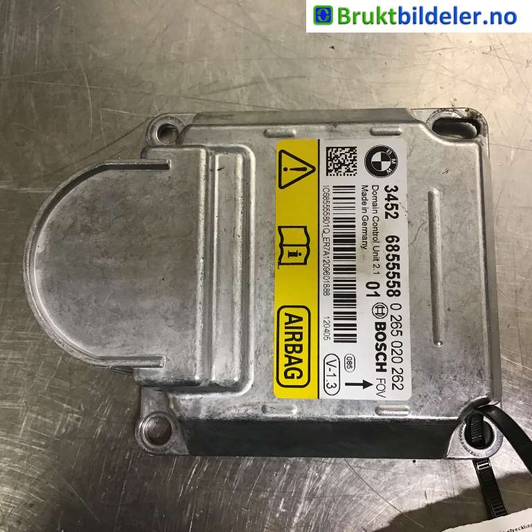 Airbag elektronikk til BMW 3-Serie, 2012-2018 (F30/F31/F34) (F30/F31/F34) (BMW|34 52 6 855 558-01)