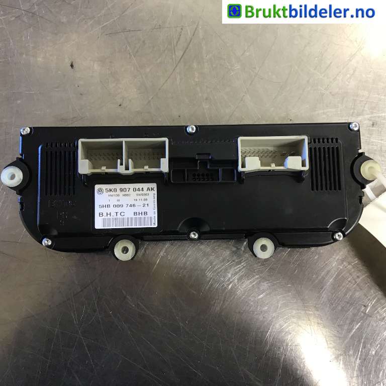 Varmeapparat betjening til VW Golf VI 2008-2012  (VOLKSWAGEN|5K0 907 044 AK|5HB 009 746-21|)